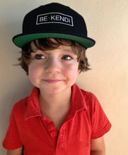 Load image into Gallery viewer, Black Yupoong Toddler Cap