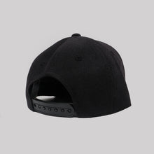 Load image into Gallery viewer, Black Yupoong Toddler Cap