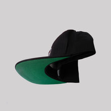 Load image into Gallery viewer, Black Yupoong Toddler Cap